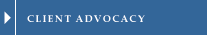 Client Advocacy